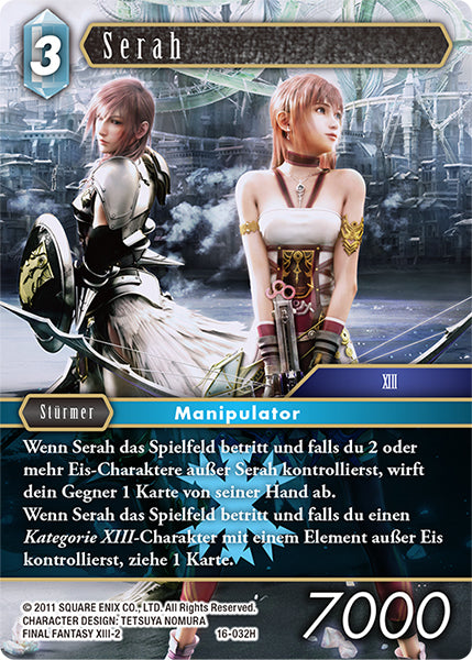 Final Fantasy Opus 16-032 H Serah Eis