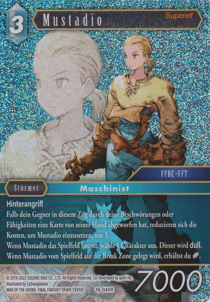 Final Fantasy Opus 16-040 R Mustadio Eis