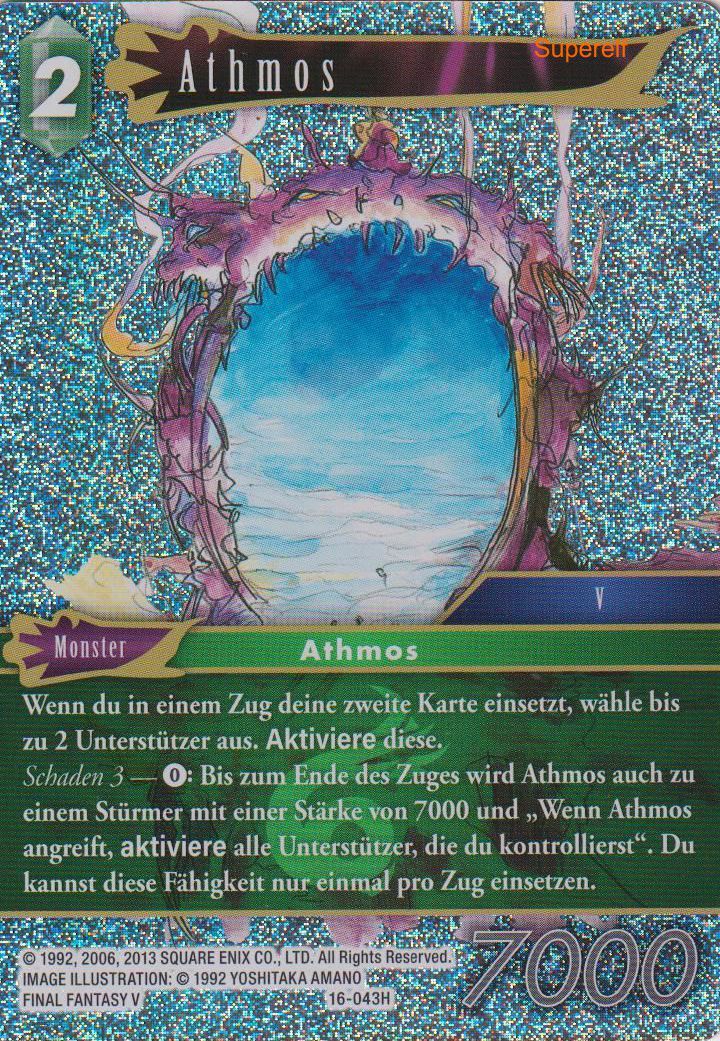 Final Fantasy Opus 16-043 H Athmos Wind