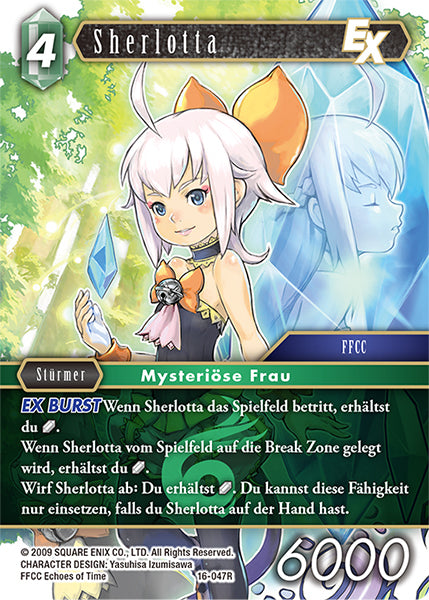 Final Fantasy Opus 16-047 R Sherlotta Wind
