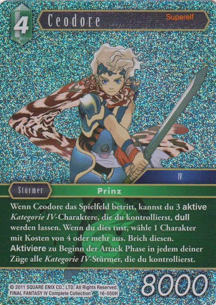 Final Fantasy Opus 16-050 H Ceodore Wind