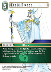 Final Fantasy Opus 16-053 H König Tycoon Wind