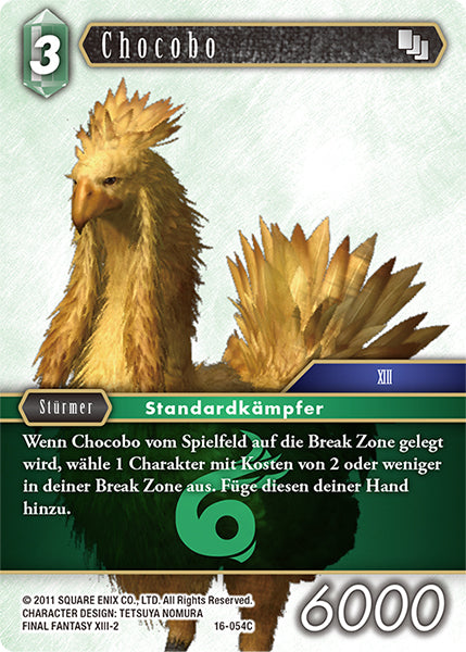 Final Fantasy Opus 16-054 C Chocobo Wind