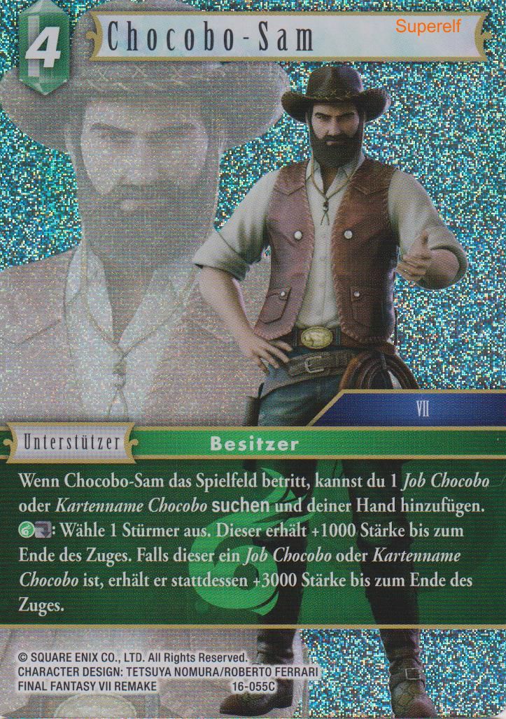 Final Fantasy Opus 16-055 C Chocobo Sam WInd