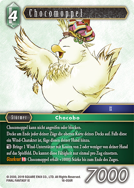 Final Fantasy Opus 16-056 R Chocomoppel Wind