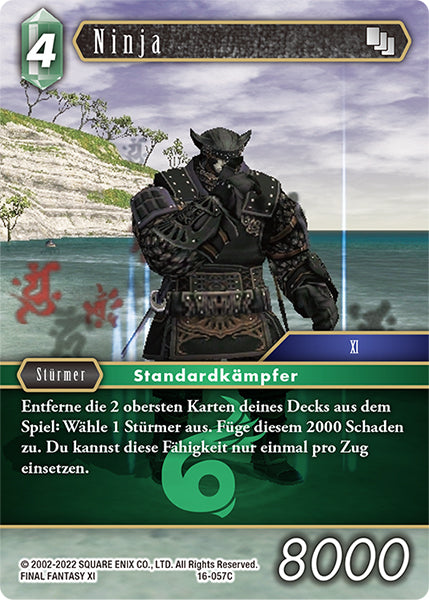 Final Fantasy Opus 16-057 C Ninja Wind