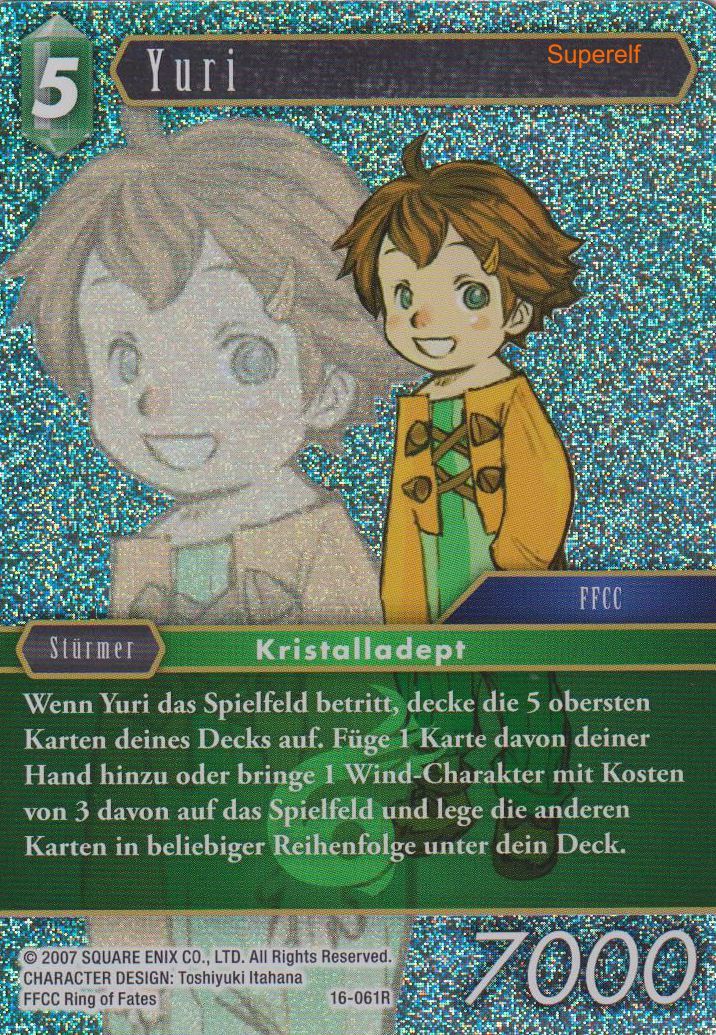Final Fantasy Opus 16-061 R Yuri Wind