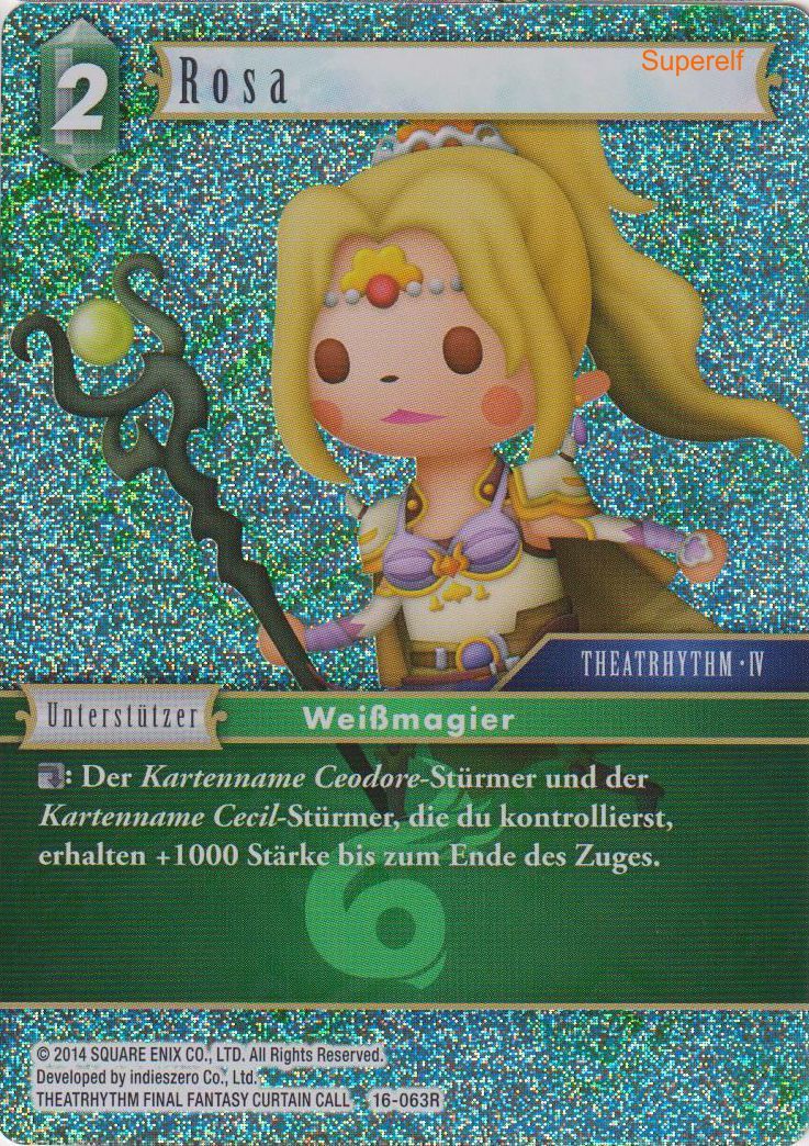 Final Fantasy Opus 16-063 R Rosa Wind