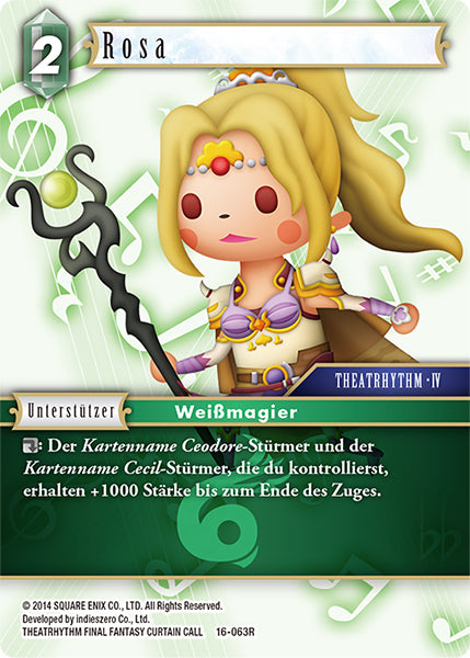 Final Fantasy Opus 16-063 R Rosa Wind