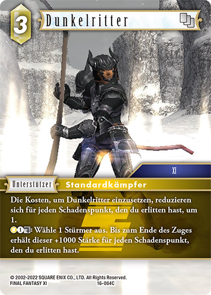 Final Fantasy Opus 16-064 C Dunkelritter Erde