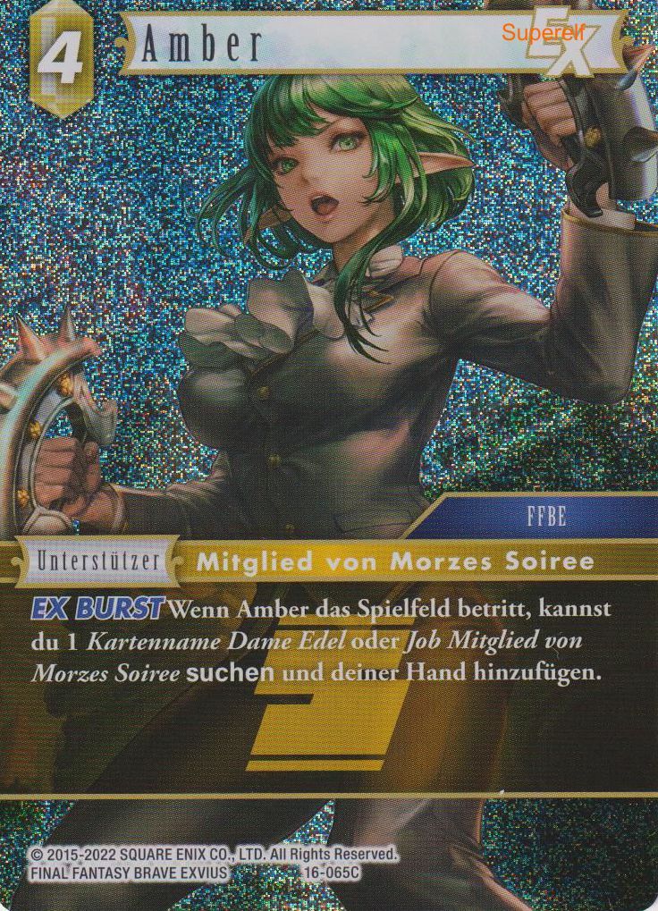 Final Fantasy Opus 16-065 C Amber Erde