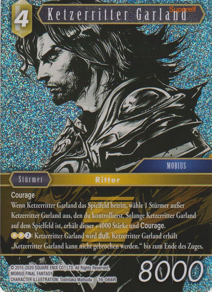 Final Fantasy Opus 16-066 R Ketzerritter Garland Erde