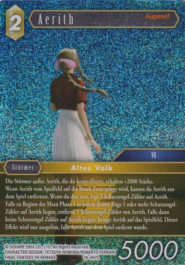 Final Fantasy Opus 16-067 L Aerith Erde