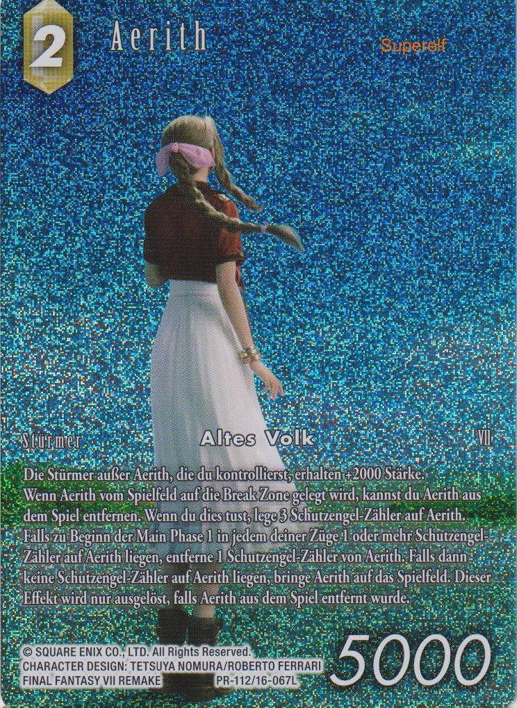 Final Fantasy Opus 16-067 L Aerith Erde