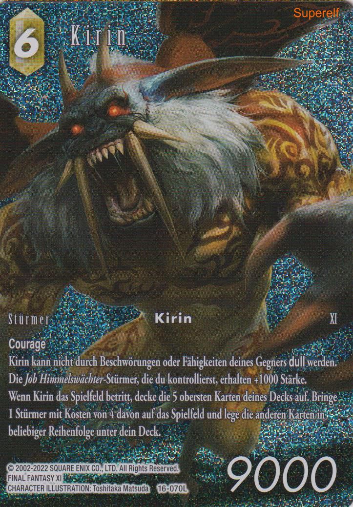 Final Fantasy Opus 16-070 L Kirin Erde