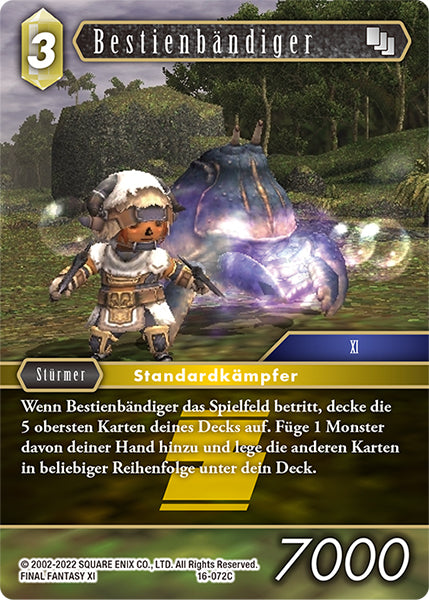 Final Fantasy Opus 16-072 C Bestienbändiger Erde