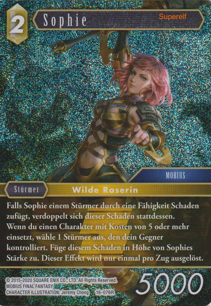 Final Fantasy Opus 16-076 R Sophie Erde