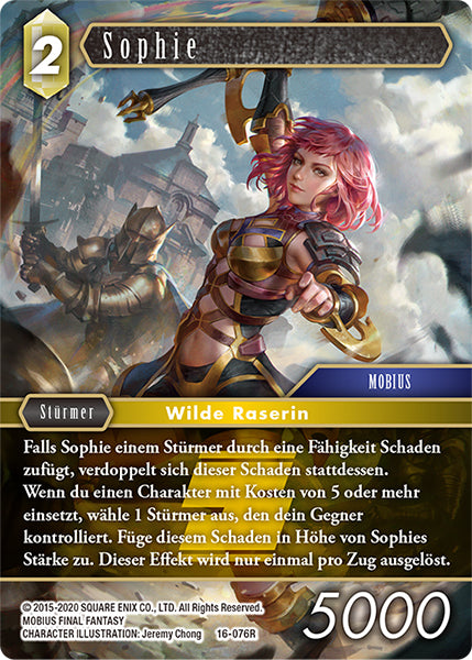 Final Fantasy Opus 16-076 R Sophie Erde