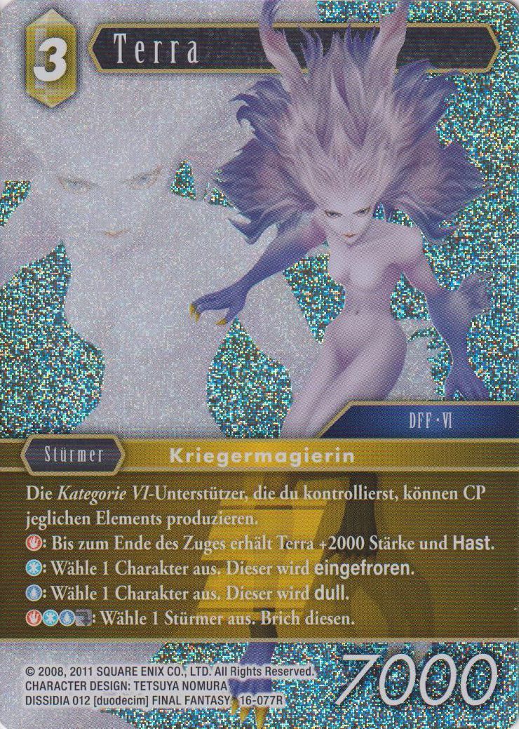 Final Fantasy Opus 16-077 R Terra Erde