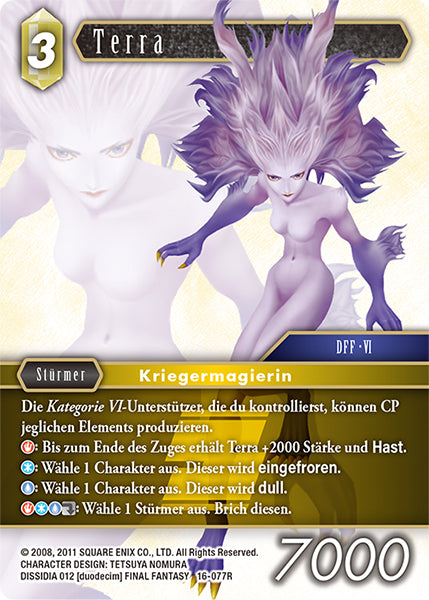 Final Fantasy Opus 16-077 R Terra Erde