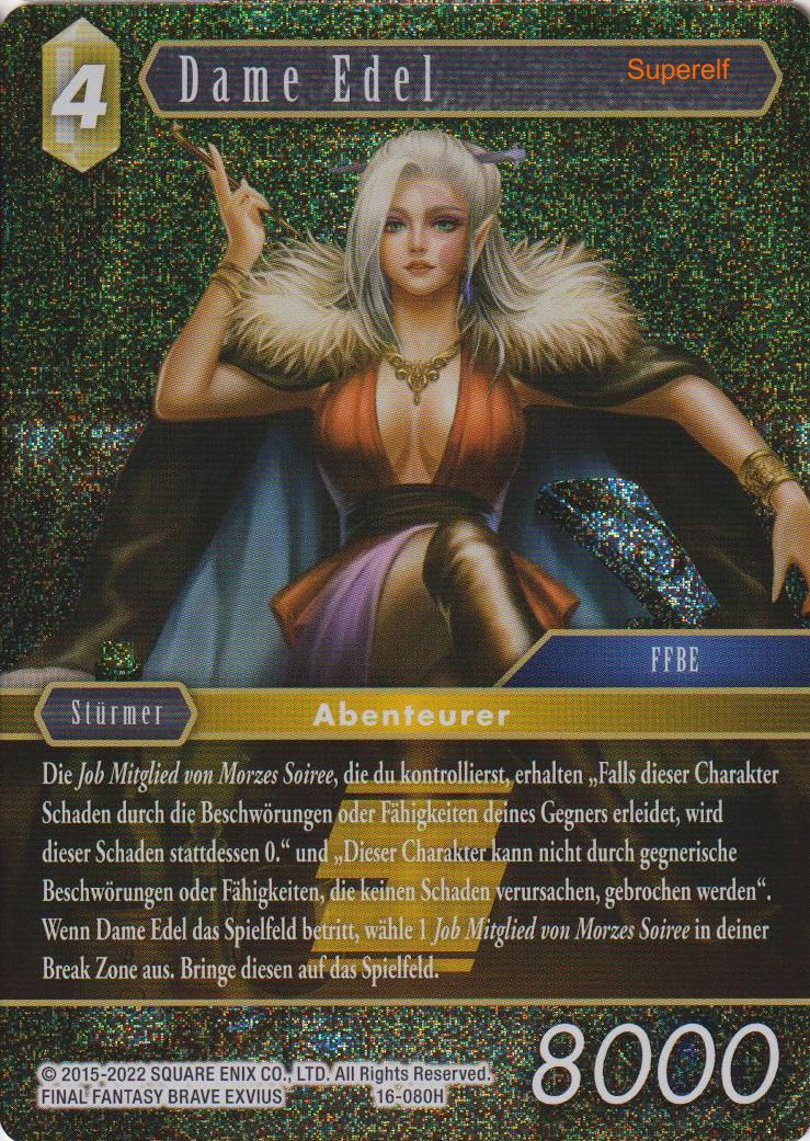 Final Fantasy Opus 16-080 H Dame Edel Erde