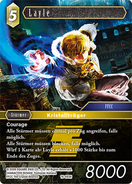 Final Fantasy Opus 16-083 H Layle Erde