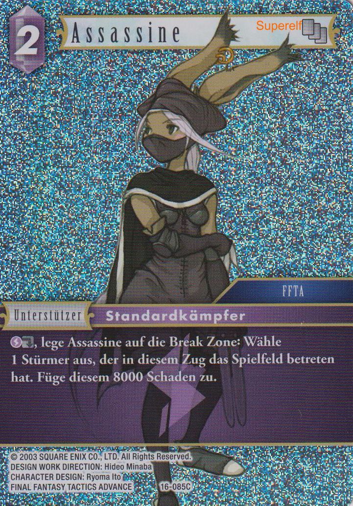 Final Fantasy Opus 16-085 C Assassine Blitz