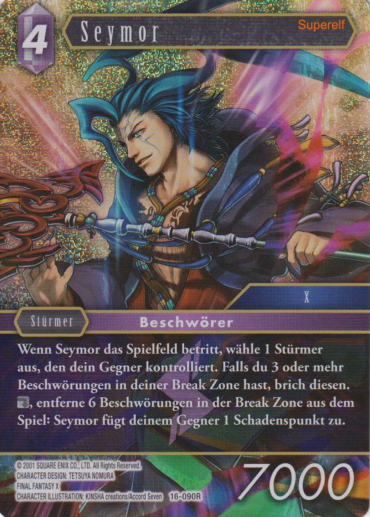 Final Fantasy Opus 16-090 R Seymour Blitz