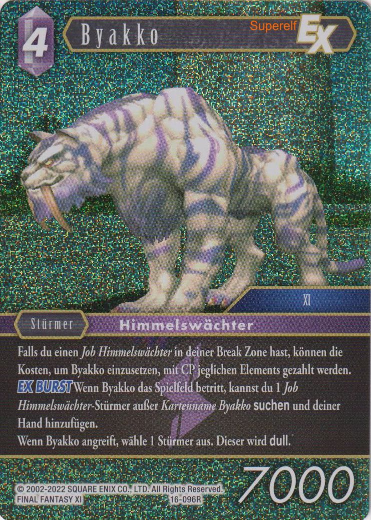 Final Fantasy Opus 16-096 R Byakko Blitz
