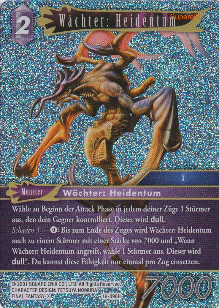 Final Fantasy Opus 16-098 H Wächter: Heidentum Blitz