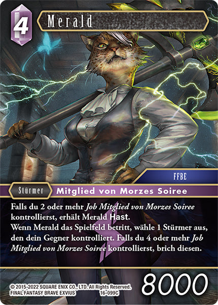Final Fantasy Opus 16-099 C Merald Blitz