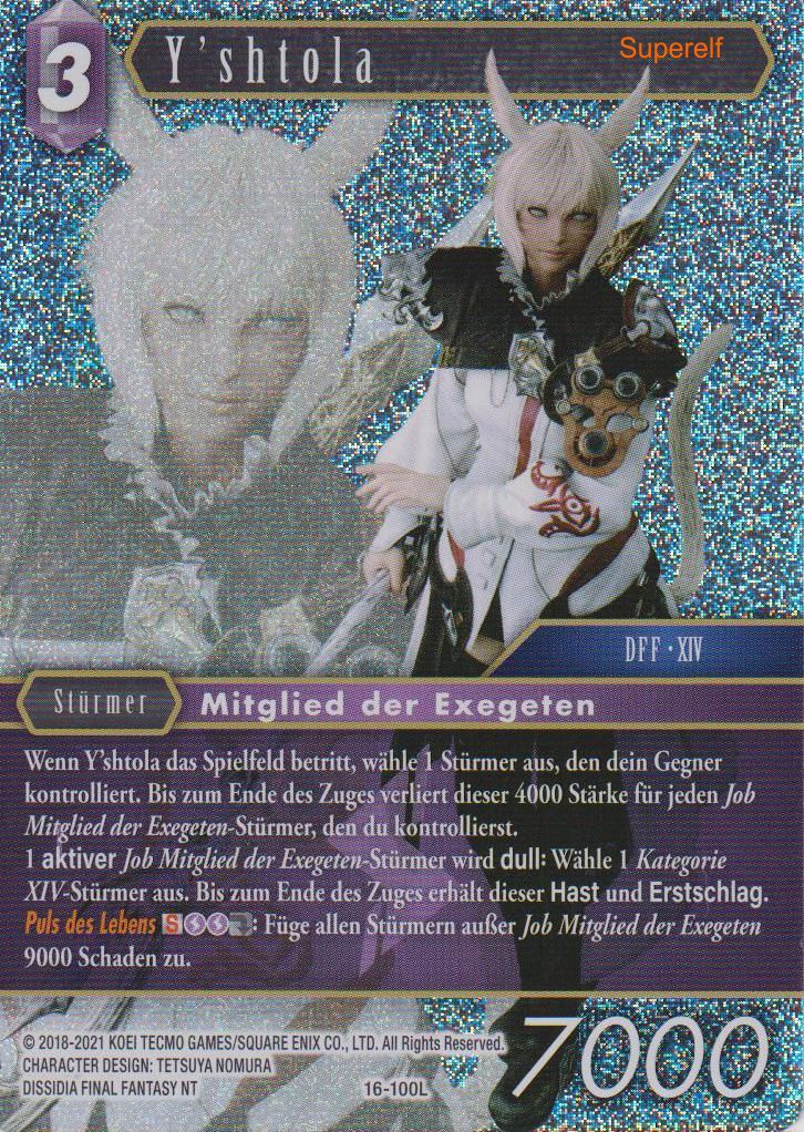 Final Fantasy Opus 16-100 L Yshtola Blitz