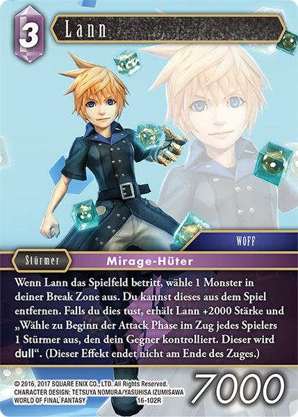 Final Fantasy Opus 16-102 R Lann Blitz