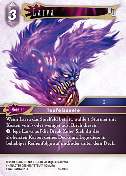 Final Fantasy Opus 16-103 C Larva Blitz