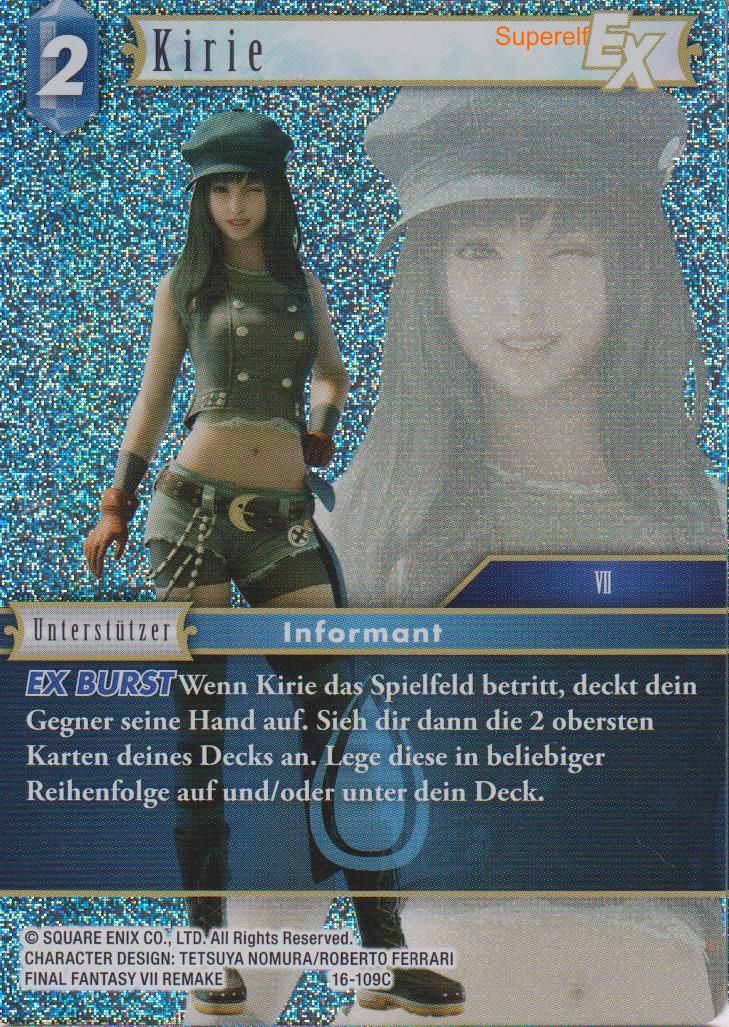 Final Fantasy Opus 16-109 C Kirie Wasser