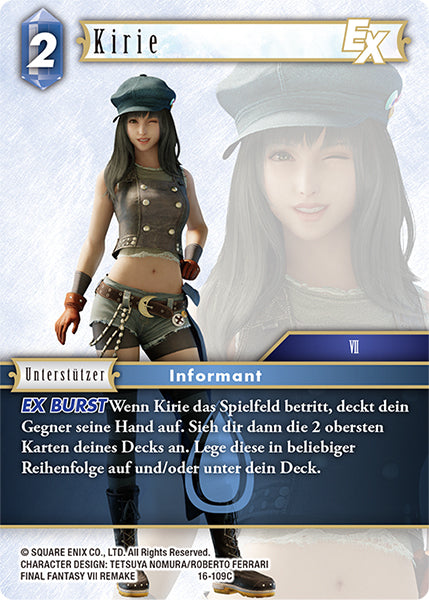 Final Fantasy Opus 16-109 C Kirie Wasser