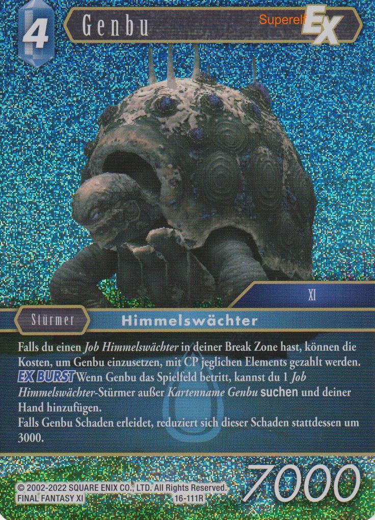 Final Fantasy Opus 16-111 R Genbu Wasser