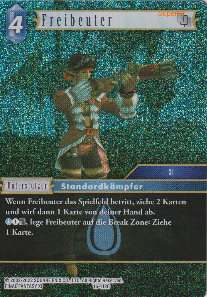 Final Fantasy Opus 16-112 C Freibeuter Wasser