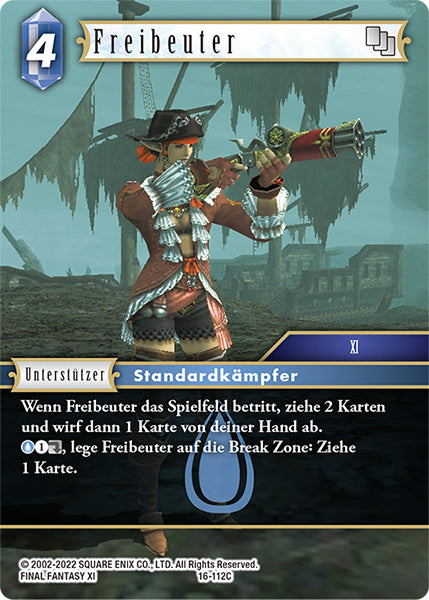Final Fantasy Opus 16-112 C Freibeuter Wasser