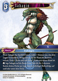 Final Fantasy Opus 16-113 C Sahagin Wasser