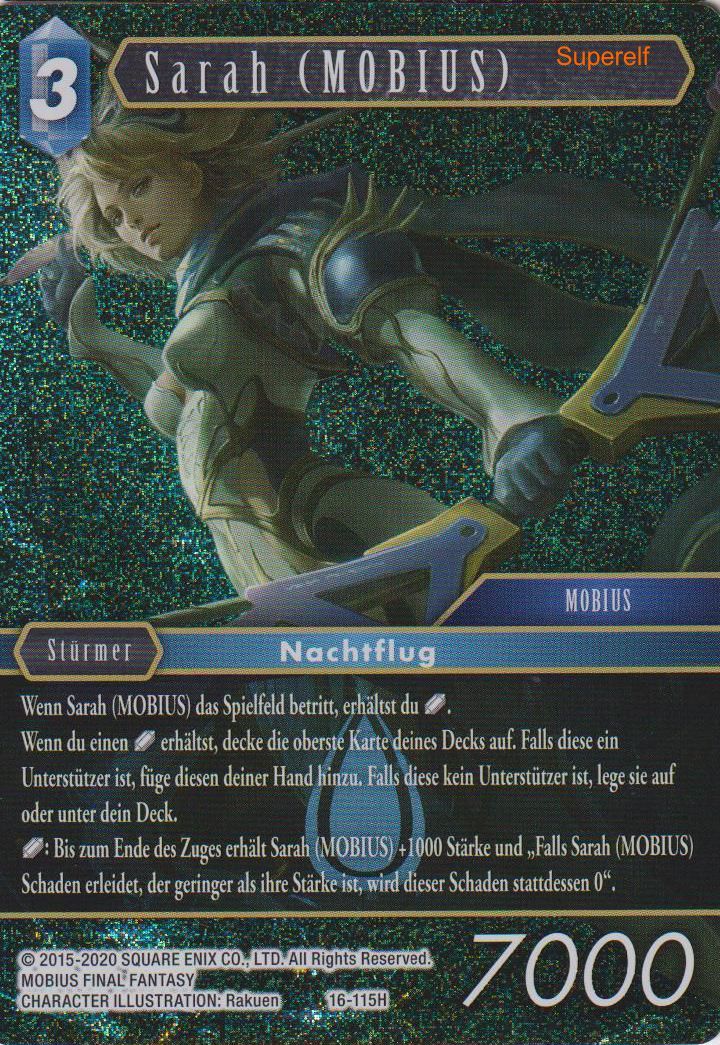 Final Fantasy Opus 16-115 H Sarah (MOBIUS) Wasser