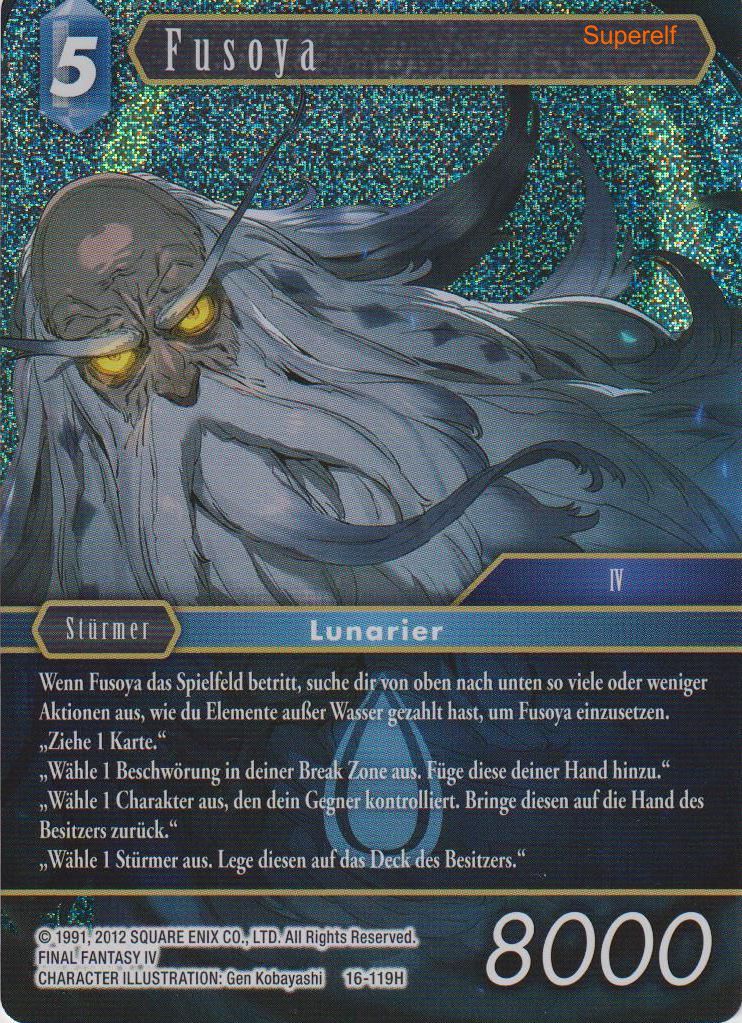 Final Fantasy Opus 16-119 H Fusoya Wasser