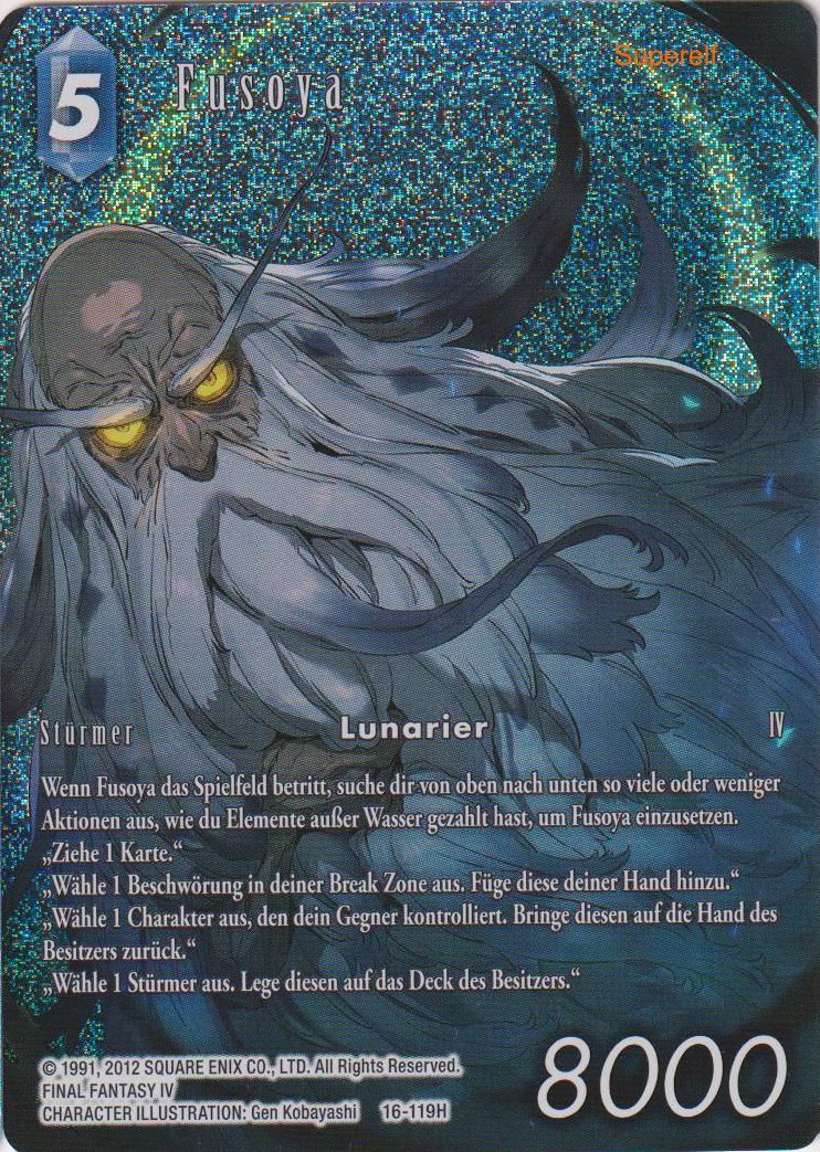 Final Fantasy Opus 16-119 H Fusoya Wasser