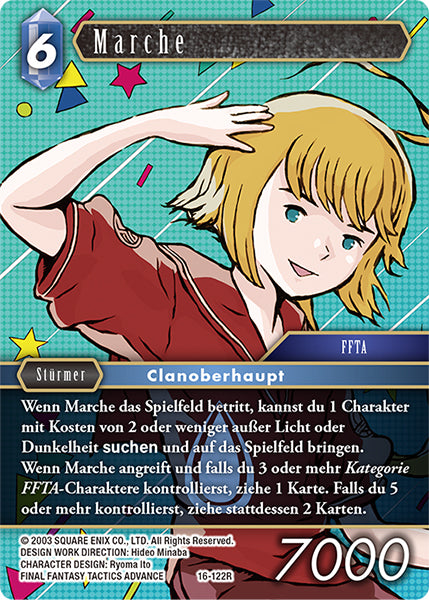Final Fantasy Opus 16-122 R Marche Wasser
