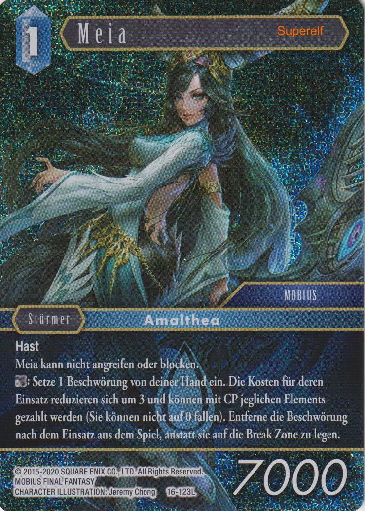 Final Fantasy Opus 16-123 L Meia Wasser
