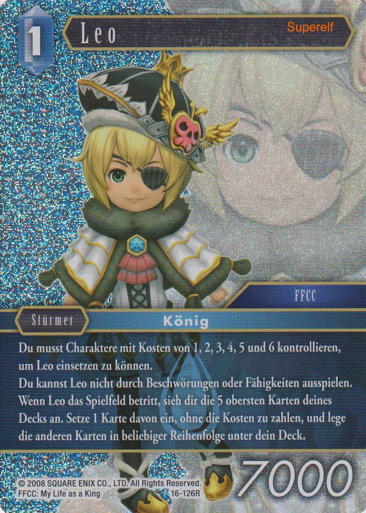 Final Fantasy Opus 16-126 R Leo Wasser