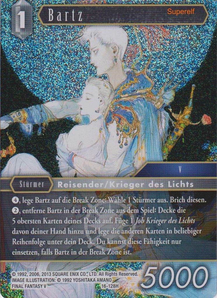 Final Fantasy Opus 16-128 H Bartz Licht