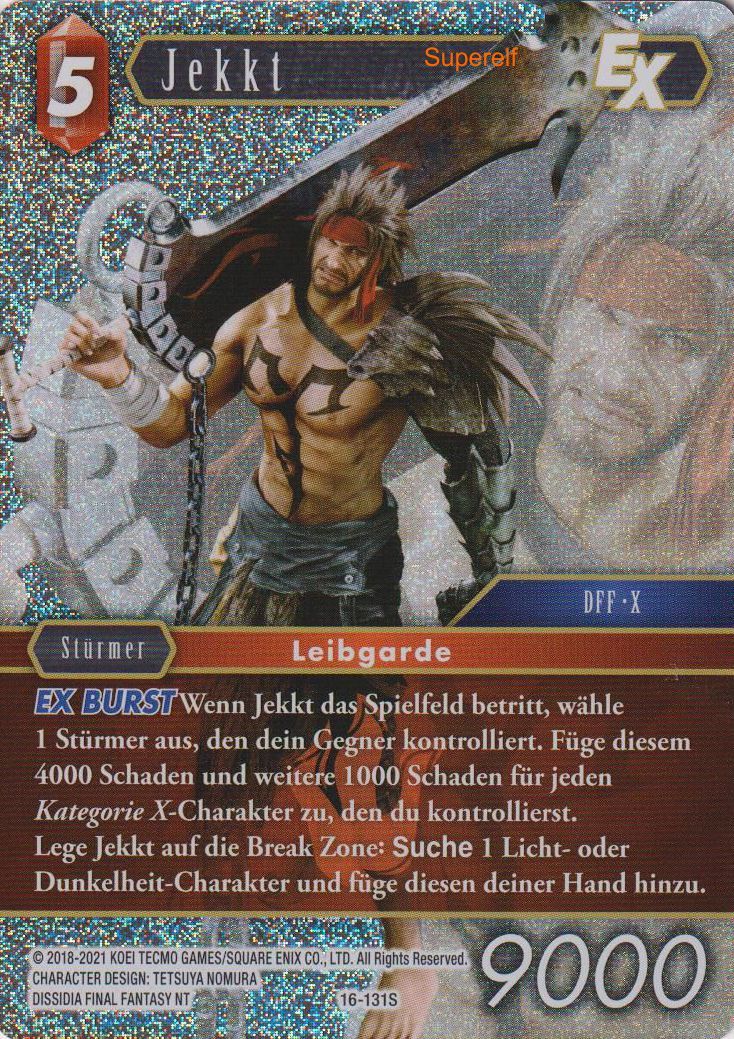 Final Fantasy Opus 16-131 S Jecht Feuer