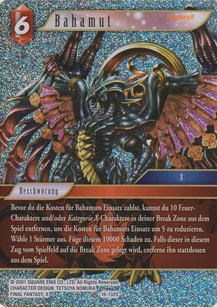 Final Fantasy Opus 16-132 S Bahamut Feuer