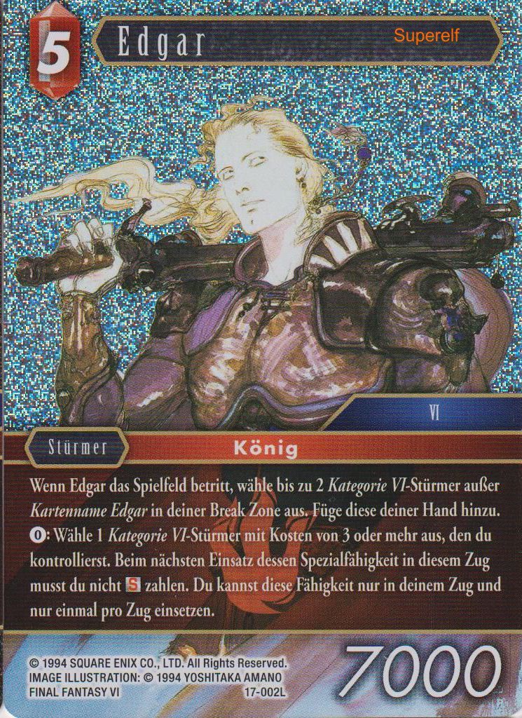 Final Fantasy Opus 17-002 L Edgar Feuer
